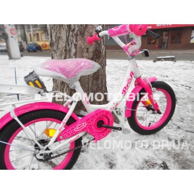Велосипед детский PROF1 18Д. Y1814 Princess (белый)